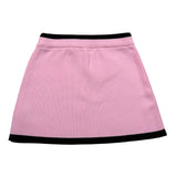 Vicolo Gonna Tinta Unita con Profilo In Contrasto per Neonata 3146W00302N ROSA VICOLO 