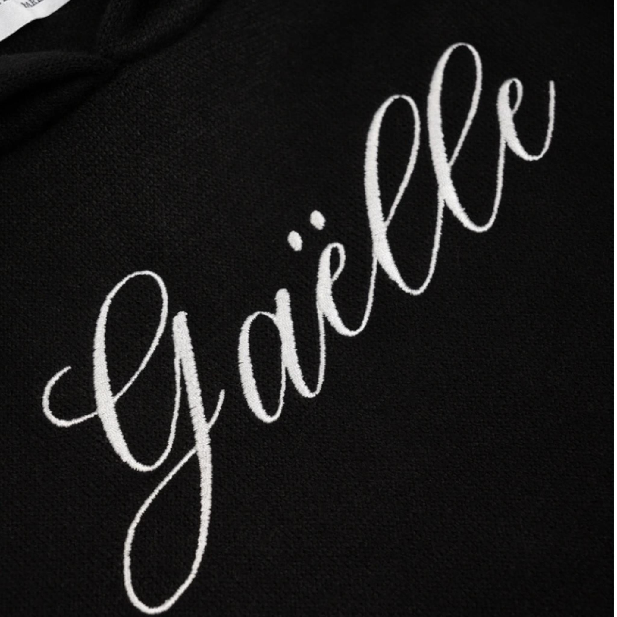 GAELLE completo 2pz felpa-pantalone a palazzo Nero per Bambina 2741W003300 NERO GAELLE 