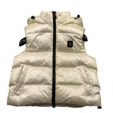 REFRIGIWEAR giubbino smanicato tinta unita cn cappuccio Panna per Bambina RWG962 PANNA REFRIGIWEAR 