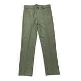 Never Too Green Adjustable Waist Solid Color Pants For Boys