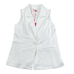 Liu Jo Giacca Giromanica Tinta Unita per Bambina GA5215X BIANCO LIU JO 