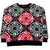 Just Cavalli Felpa Chiusa Girocollo Stampa Fantasia per Bambino JBP26049FE MULTICOLOR JUST CAVALLI 