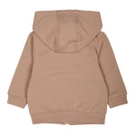 TIMBERLAND felpa con zip e cappuccio tinta unita Beige per Neonato T60232 BEIGE TIMBERLAND 