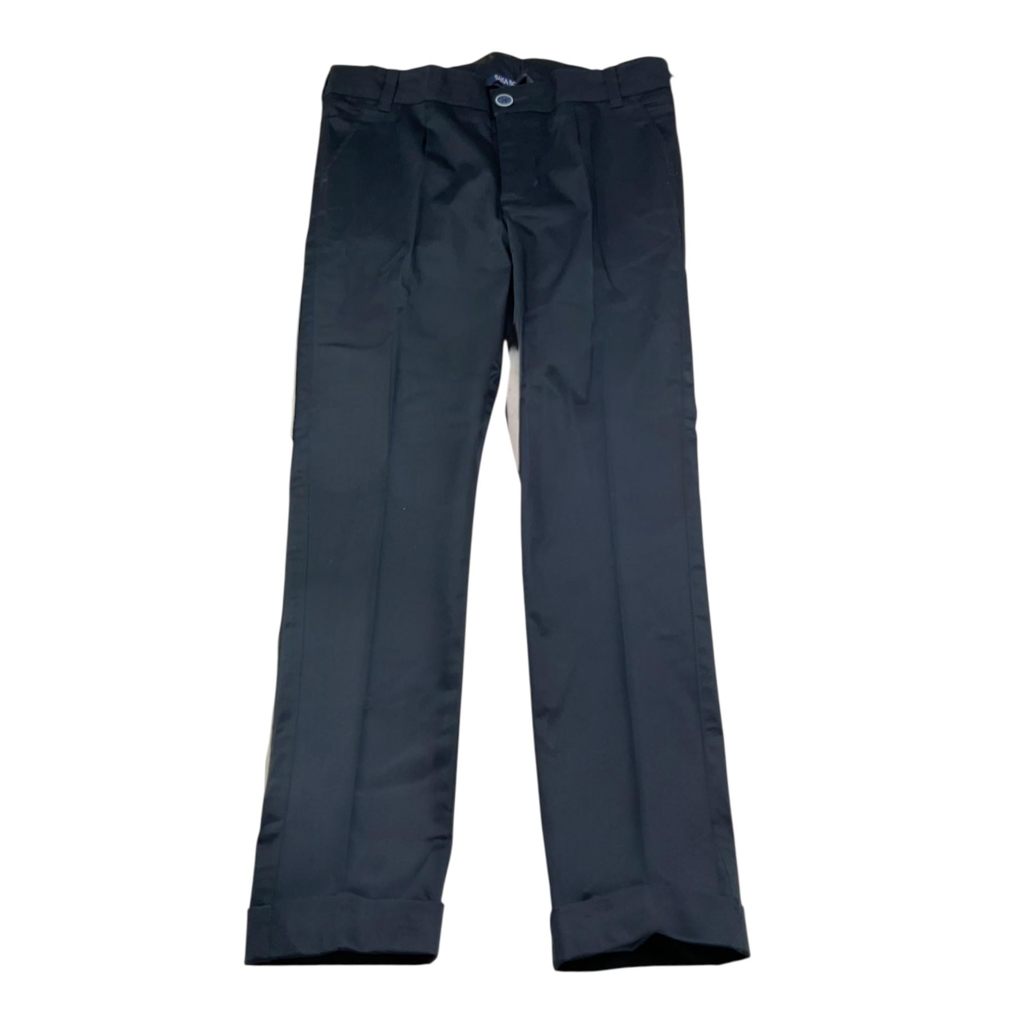 Saka Boy Pantalone Tinta Unita con Girovita Regolabile per Bambino 5038 BLU SAKA BOY 