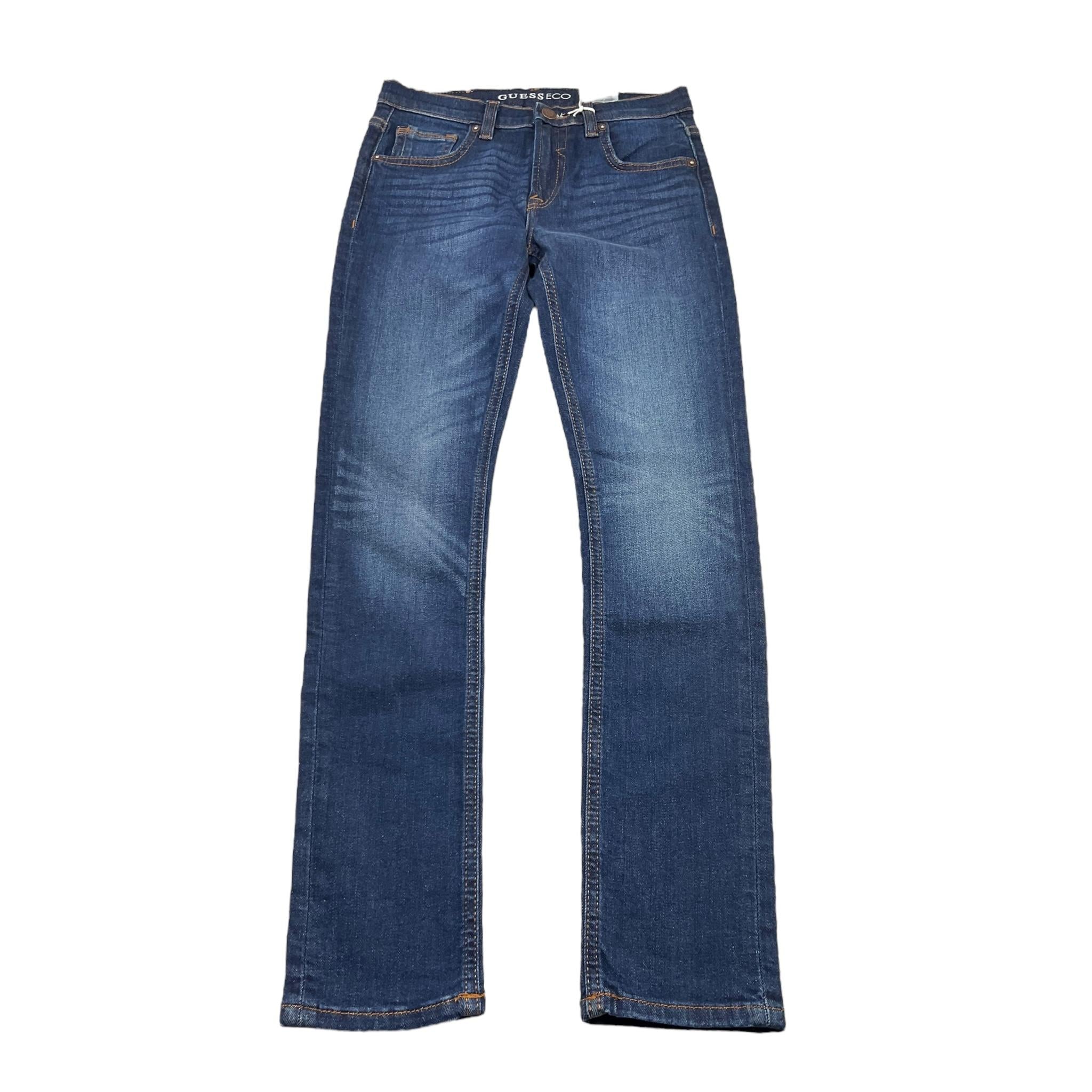 Guess Jeans Tinta Unita 5 Tasche per Bambino L2YA16D4GV0 BLU GUESS 