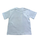 Cesare Paciotti T-Shirt Girocollo Tinta Unita con Stampa per Neonato TSP5115BX BIANCO CESARE PACIOTTI 