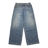Dixie Jeans Solid Color Palazzo Model Light Blue For Girls