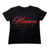 Maison 9 Paris Completo 2 Pezzi T-Shirt-Bermuda per Neonato M50083 NERO MAISON 9 PARIS 