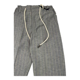 EMANUEL PRIS pantalone tinta unita con elastico in vita e fantasia Grigio per Bambino EPT6208R GRIGIO EMANUEL PRIS 