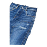 DSQUARED2 jeans tinta unita con strappi Blu per Bambino DQ2636 BLU DSQUARED2 