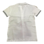 Antony Morato Polo Tinta Unita Mezza Manica per Bambino MKKS00619 BIANCO ANTONY MORATO 