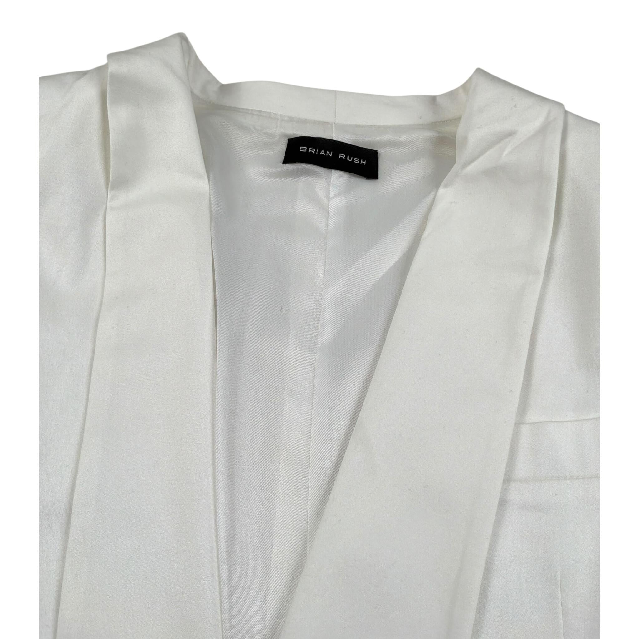 Brian Rush Giaccatinta unita Bianco per Bambino BRGC009 BIANCO BRIAN RUSH 