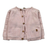 Wedoble Cardigan Tinta Unita per Neonata V2406308A ROSA WEDOBLE 