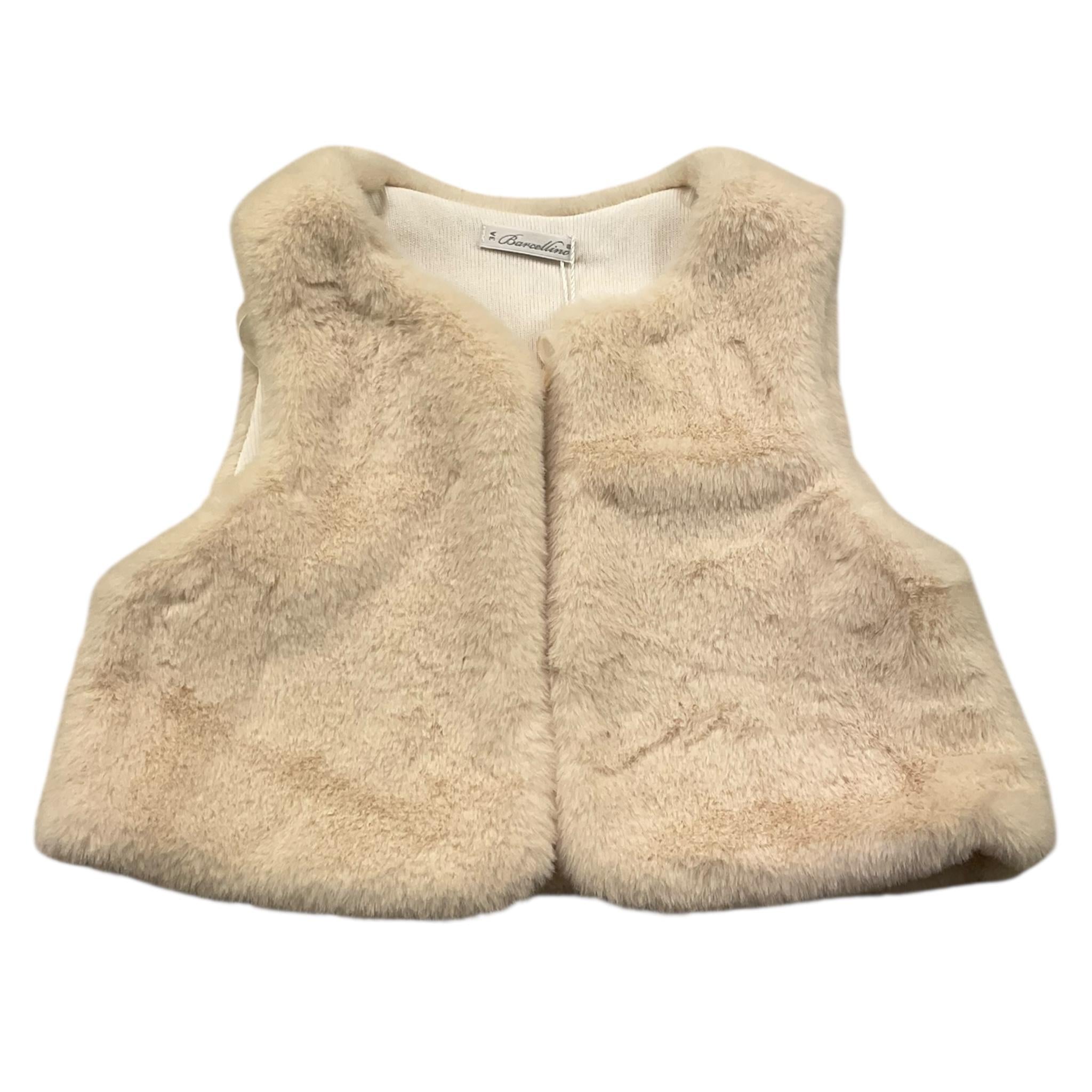 BARCELLINO gilet tinta unita Panna per Bambina 116221 PANNA BARCELLINO 