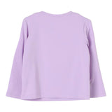 LIU JO shirt girocollo tinta unita con stampa Lilla per Bambina KF4069X LILLA LIU JO 