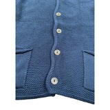 Magnificio di Verona Cardigan tinta unita con Cappuccio Blu per Bambino 015125 BLU MAGNIFICIO DI VERONA 
