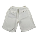 Eleventy Bermuda Tinta Unita con Elastico In Vita per Bambino EW6P59X PANNA ELEVENTY 