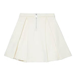 MAX&Co. gonna tinta unita con zip Panna per Bambina MX0056 PANNA MAX&Co. 