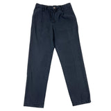 Dan John Solid Color Pants With Elastic Waist Blue For Boys