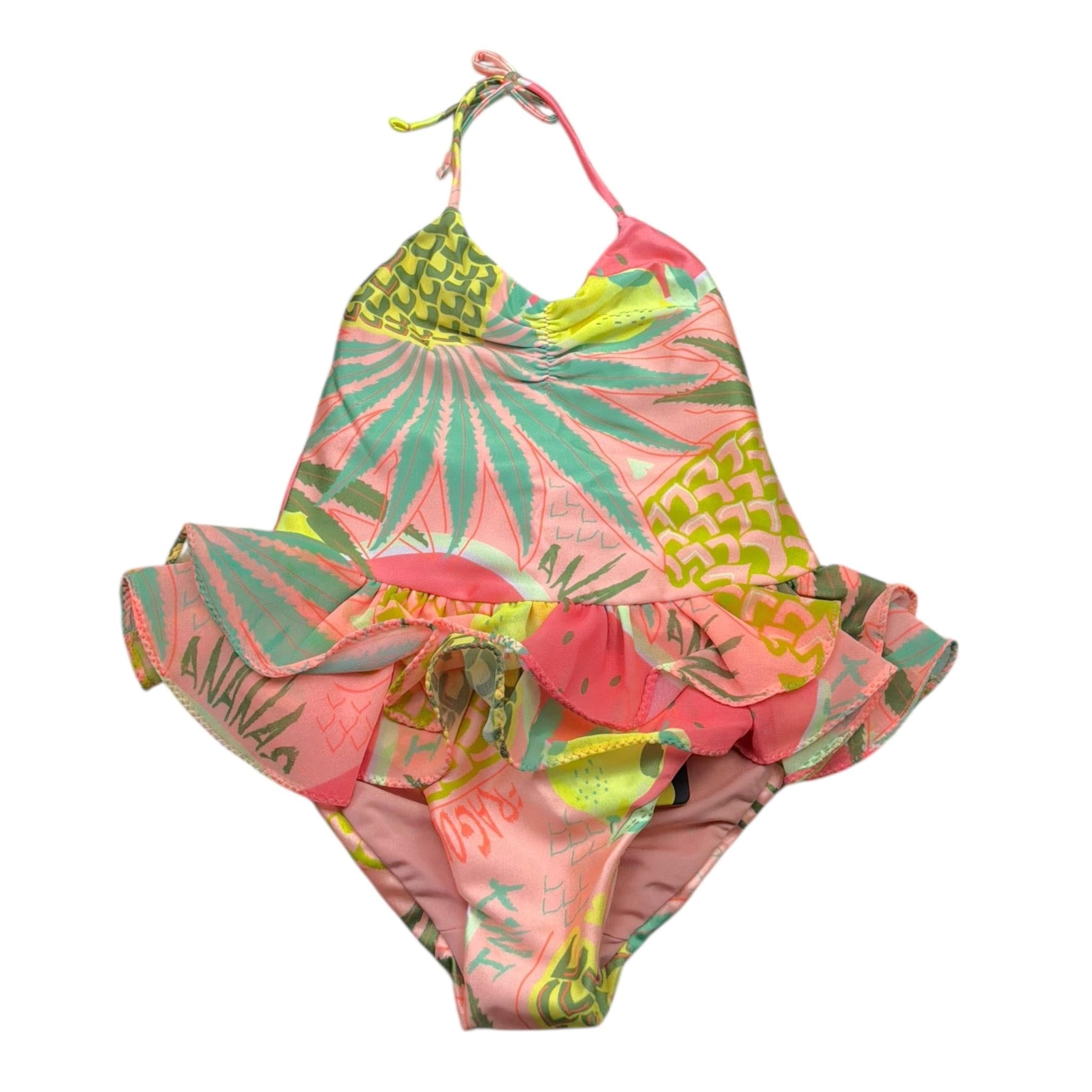 F**K Costume Intero Tinta Unita con Fantasia per Neonata FJ25B2A05MKX20N ROSA F**K 