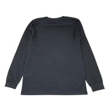 CESARE PACIOTTI shirt girocollo tinta unita con stampa Nero per Bambino TSP5311J NERO CESARE PACIOTTI 