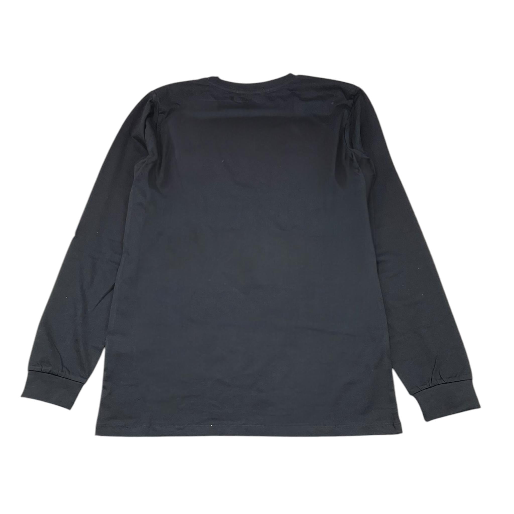 CESARE PACIOTTI shirt girocollo tinta unita con stampa Nero per Bambino TSP5311J NERO CESARE PACIOTTI 