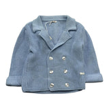 Le Bebe' Cardigan Tinta Unita con Bottoni per Neonato LBB5352 AZZURRO LE BEBE' 