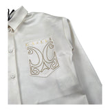 Gaelle Camicia Manica Lunga Tinta Unita con Strass per Bambina 2745CY00360XX AVORIO GAELLE 