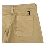 TRUSSARDI pantalone tinta unita con girovita regolabile Beige per Bambino TBA25066PA BEIGE TRUSSARDI 