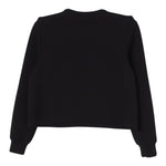 LIU JO felpa chiusa girocollo tinta unita con stampa  Nero per Bambina GF4161X NERO LIU JO 