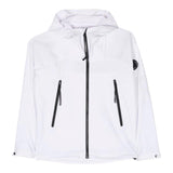 CP Company Plain Hooded Jacket White For Boys