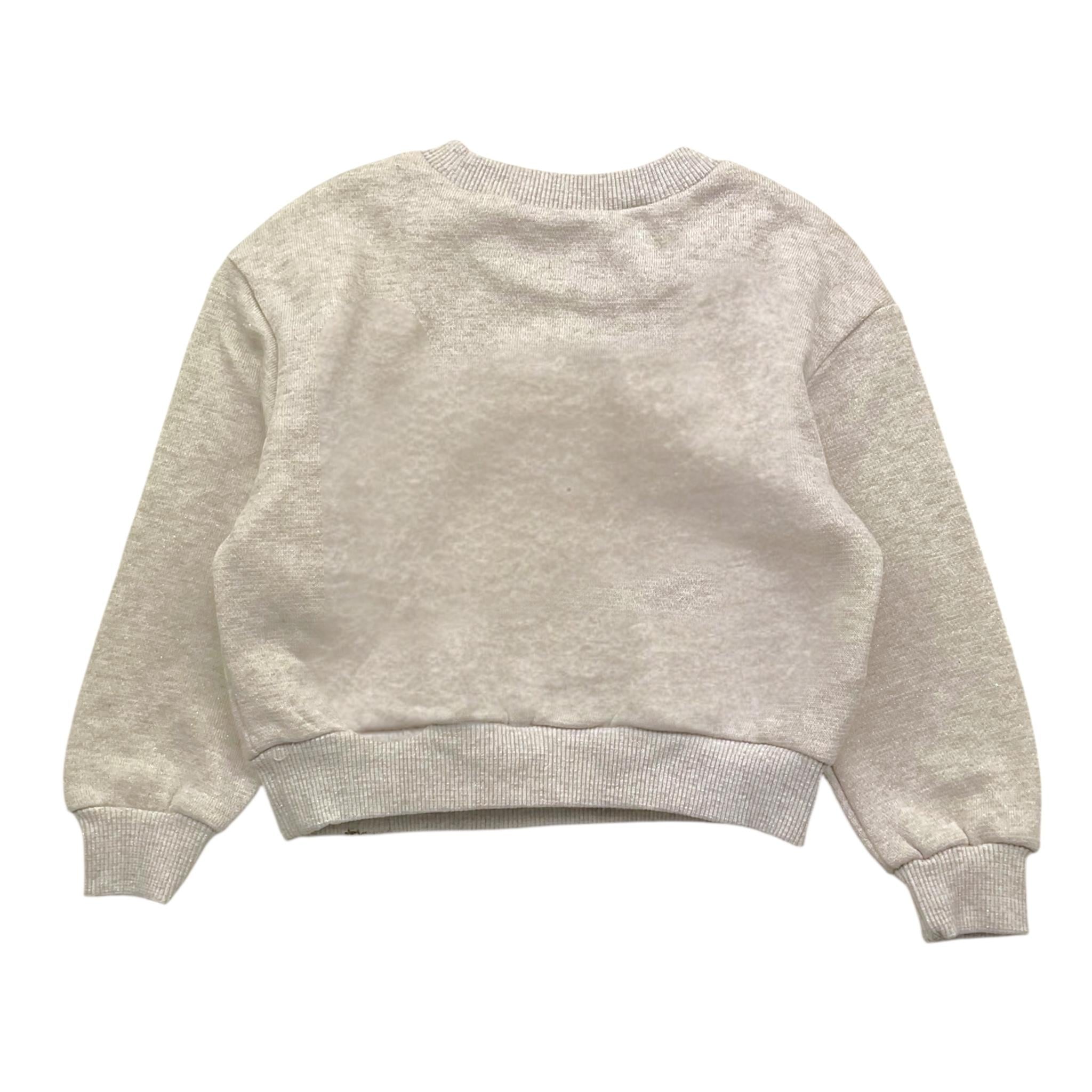 MAYORAL felpa girocollo tinta unita con stampa Beige per Neonata 4479N BEIGE MAYORAL 