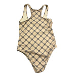 Elisabetta Franchi Costume Intero Tinta Unita  per Bambina EFSW022 CREMA ELISABETTA FRANCHI 