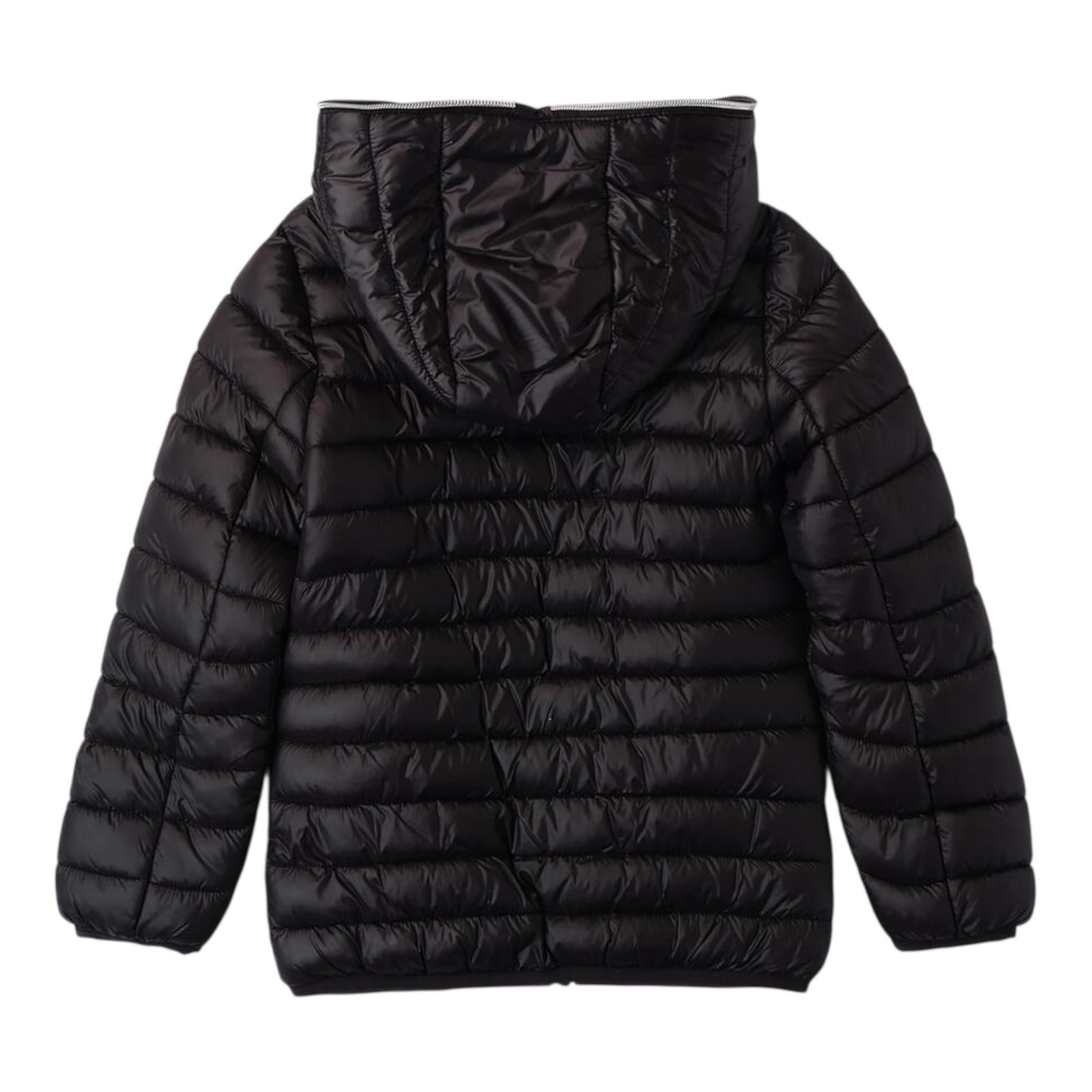 SARABANDA giubbino tinta unita con cappuccio Nero per Neonata 0A620 NERO SARABANDA 