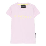 John Richmond T-Shirt Girocollo Tinta Unita con Stampa per Neonata RIP25002TSX LILLA JOHN RICHMOND 