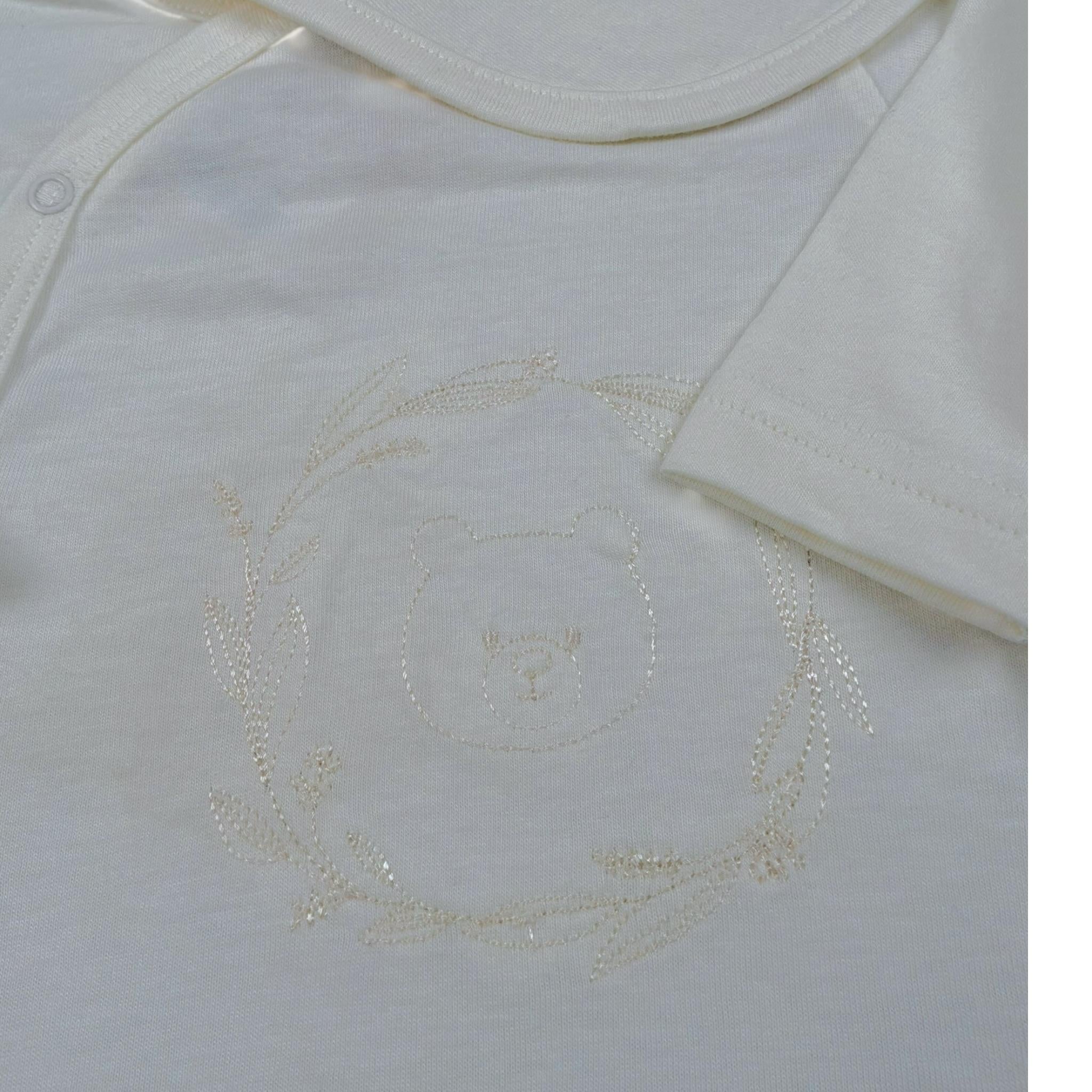 Babyvip Completo 3 Pezzi Tutine-Body-Bavette per Neonato T7270 BEIGE BABYVIP 