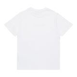 DSQUARED2 t-shirt girocollo tinta unita con logo Bianco per Bambino DQ2652 BIANCO DSQUARED2 