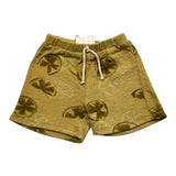 Play Up Short Solid Color With Elastic Waist Green For Newborn