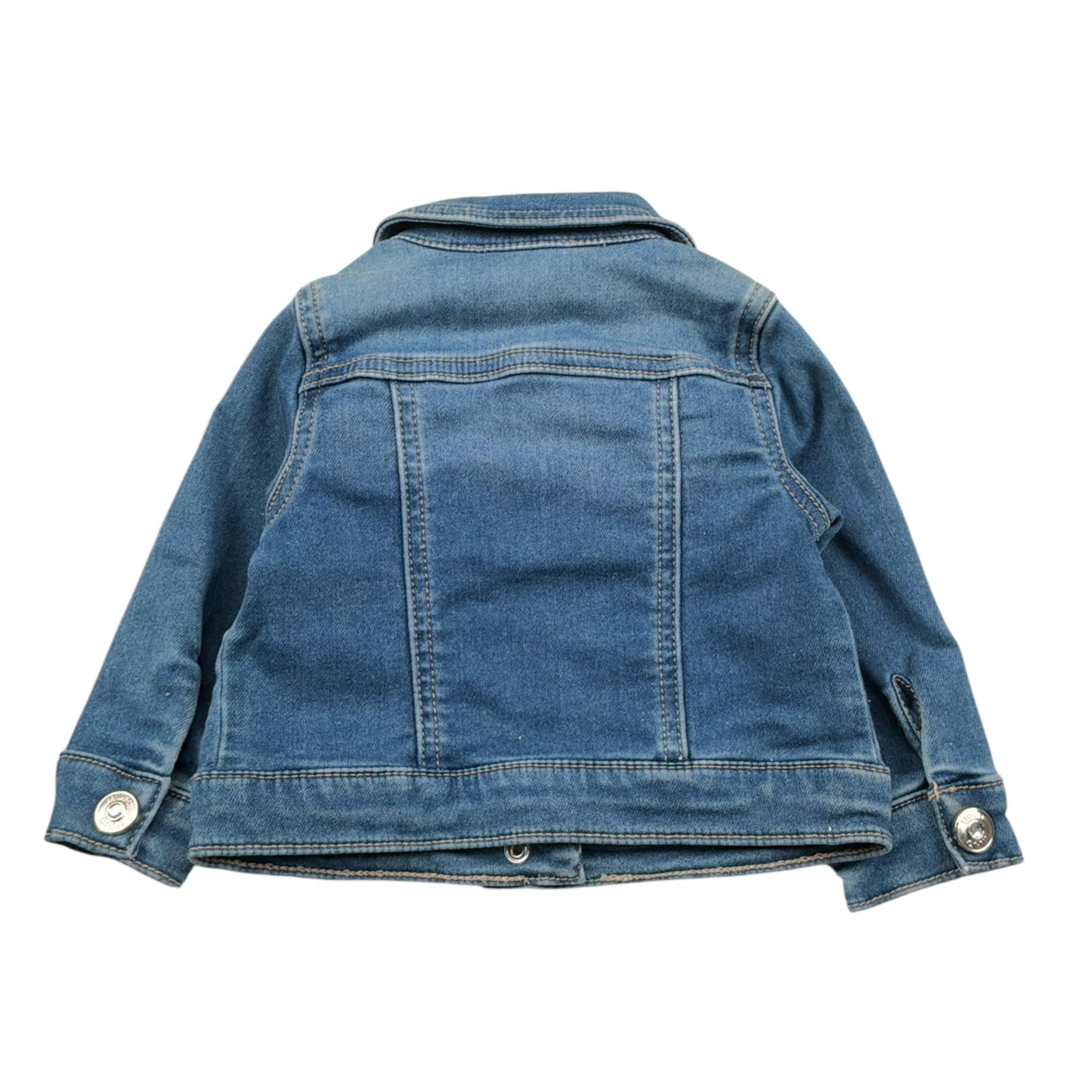 Liu Jo Giubbino In Denim tinta unita Blu per Neonata H18007 BLU LIU JO 
