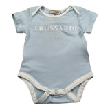 Trussardi Body Mezza Manica Tinta Unita per Neonato TLP26002TU AZZURRO TRUSSARDI 
