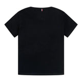 Tommy Hilfiger T-Shirt Girocollo Tina Unita con Stampa per Neonato KB0KB08575X BLU TOMMY HILFIGER 