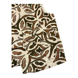 Mimisol Sampa Cream Patterned Sleeveless Top For Girls