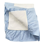 Le Bebe' Coperta Tinta Unita con Stampa per Neonata RIIROR BIANCO LE BEBE' 