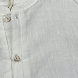 Petit Indi camiciaMezza Manica Girocollo Tinta Unita  per Neonato SS25BK7120XN BIANCO PETIT INDI 