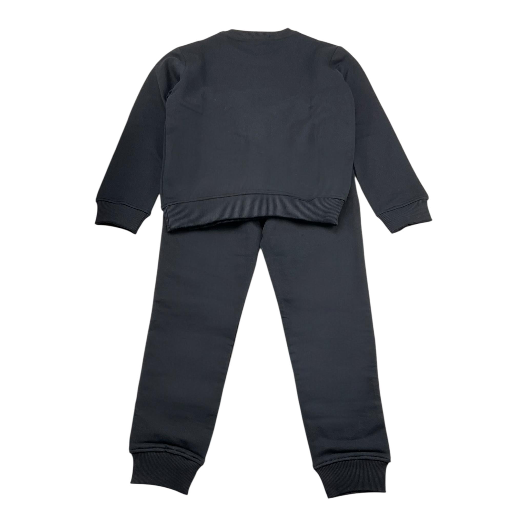 ZU+ELEMENTS completo 2pz felpa-pantalone Nero per Bambino ZU293 NERO ZU+ELEMENTS 