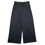 Patrizia Pepe Palazzo Pants Solid Color With Elastic Waist Black For Girls