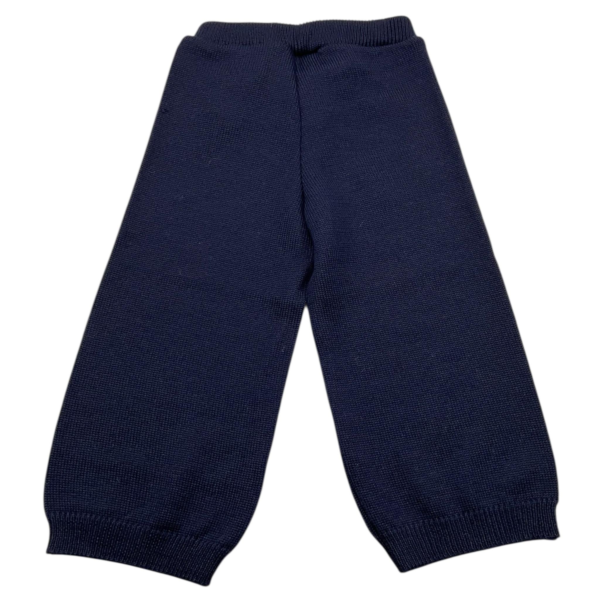 LITTLE BEAR pantalone tinta unita modello palazzo Blu per Bambina 5144 BLU LITTLE BEAR 