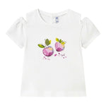Mayoral Completo 3 Pezzi T-Shirt- 2 Leggins per Neonata 1740 BIANCO MAYORAL 
