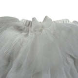 Le Bebe Gonna tinta unita con Tulle Bianco per Neonata LBG4229 BIANCO LE BEBE 
