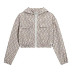 Guess Felpa Chiusa con Cappuccio Tinta Unita con Stampe Logo per Bambina J5RQ03WH2K0 BEIGE GUESS 